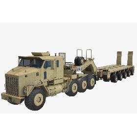 Oshkosh M1070 Truck M1000 3D model